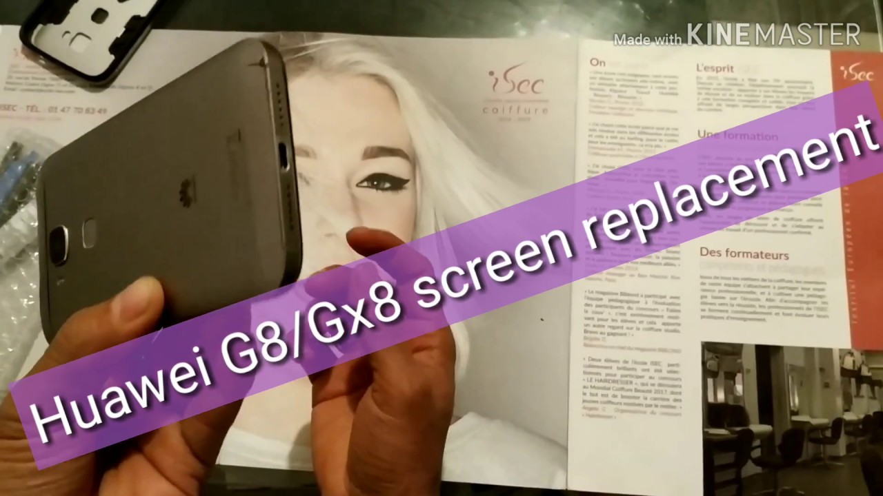 Huawei G8 GX8  Disassembly LCD screen replacement- YouTube