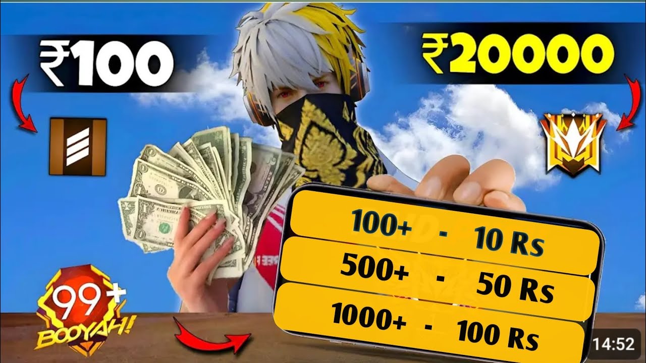 I offer paid push to free fire players | notsahil08. | Paid rank push