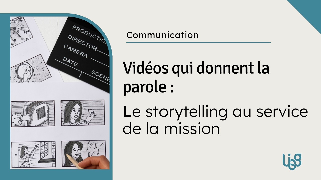 Des vidéos qui donnent voix à la narration au service de la mission