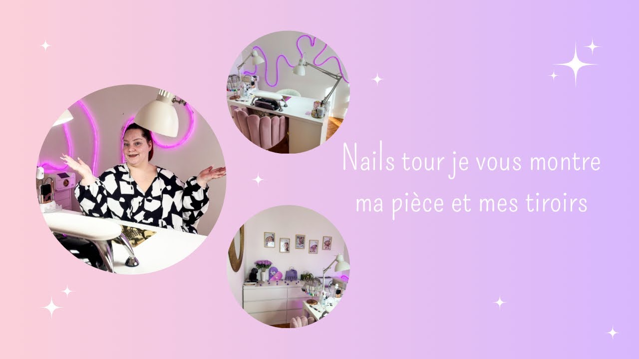 Nails tour je vous montre ma pièce et mes tiroirs