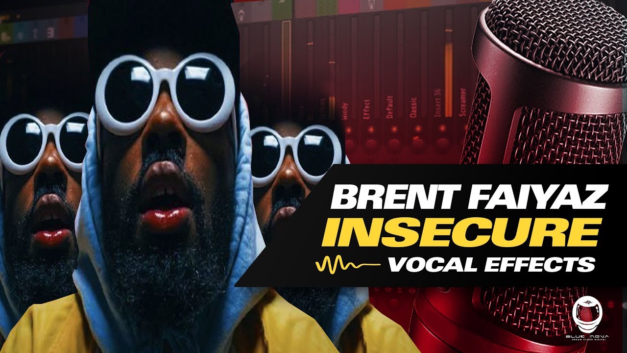👨‍🚀 [FL STUDIO] BRENT FAIYAZ - INSECURE | HOW TO MIX VOCAL HARMONIES 2019