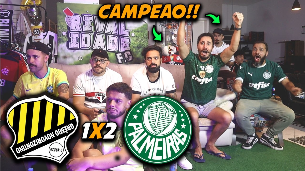 React Novorizontino 1x2 Palmeiras | Melhores momentos | Gols | Paulista