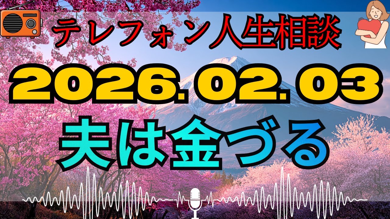 【テレフォン人生相談 🎙️】「愛を売った女の末路」。夫をATM扱いする妻の強欲。三石由起子が叩き斬る、家族を食い物にする寄生虫の正体