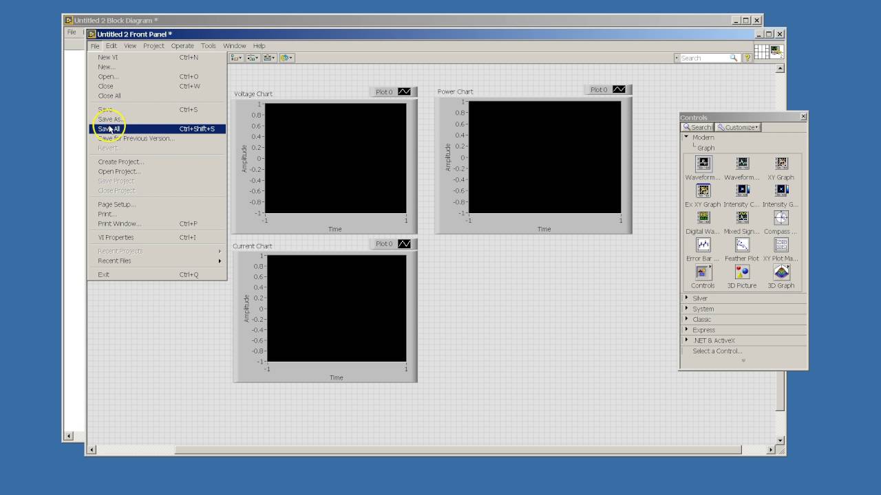 Programming LabVIEW for myDAQ Measurements