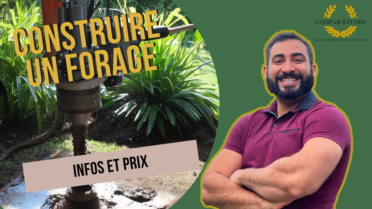 R&eacute;aliser un forage chez soi : Tout savoir