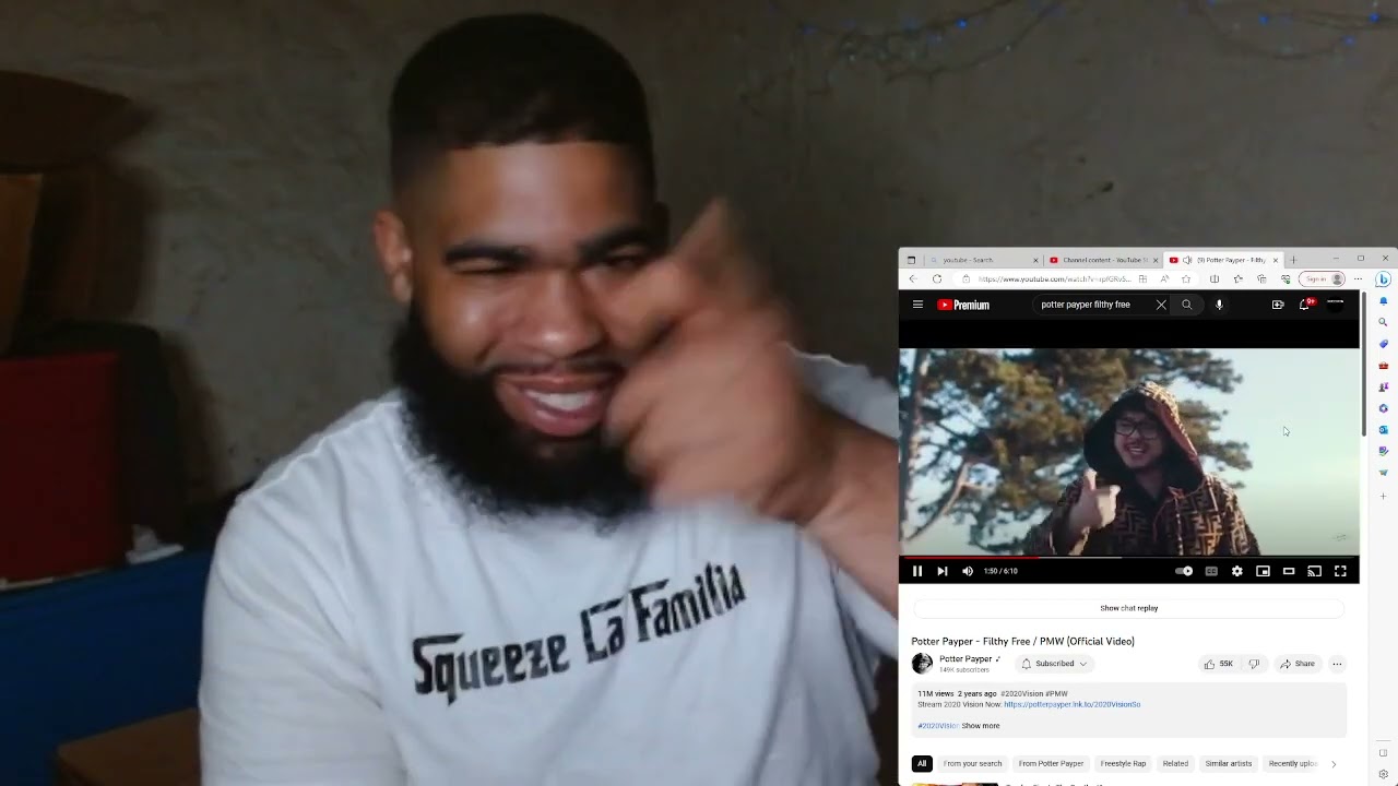 Potter Payper - Filthy Free / PMW (Official Video)|Reaction