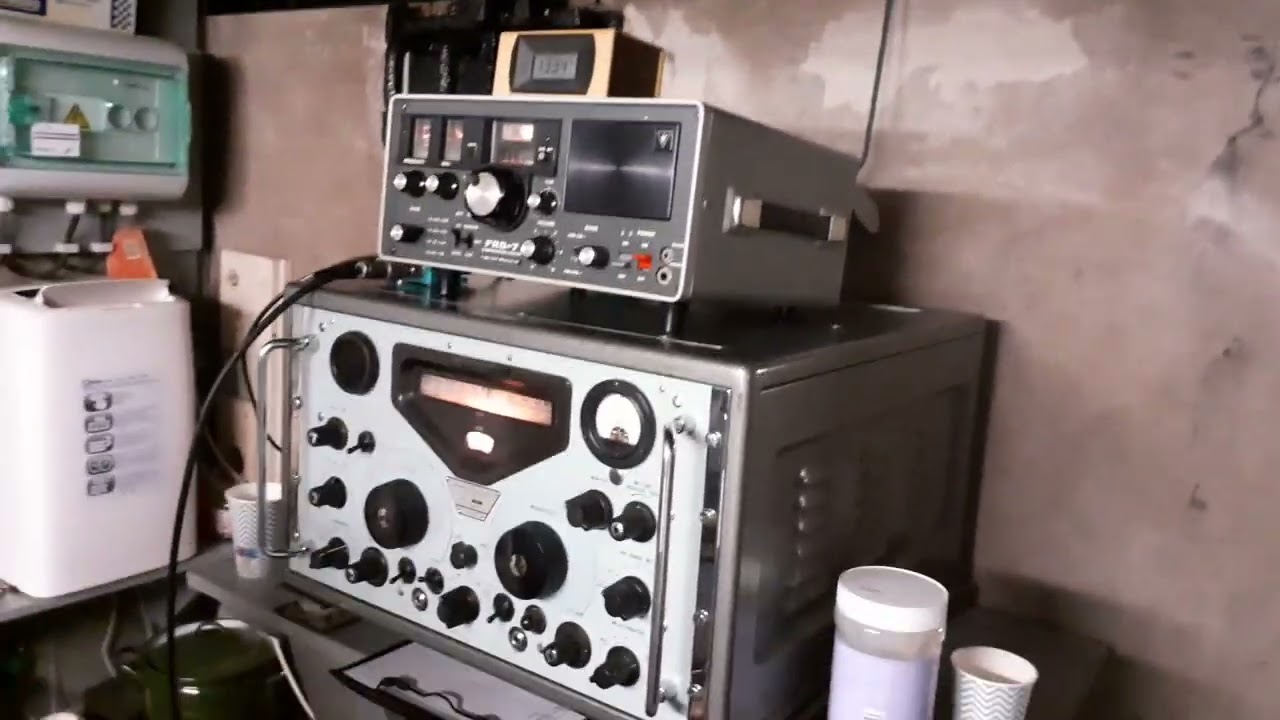 Minimuseum de Luisterpost test ontvangers en antennes