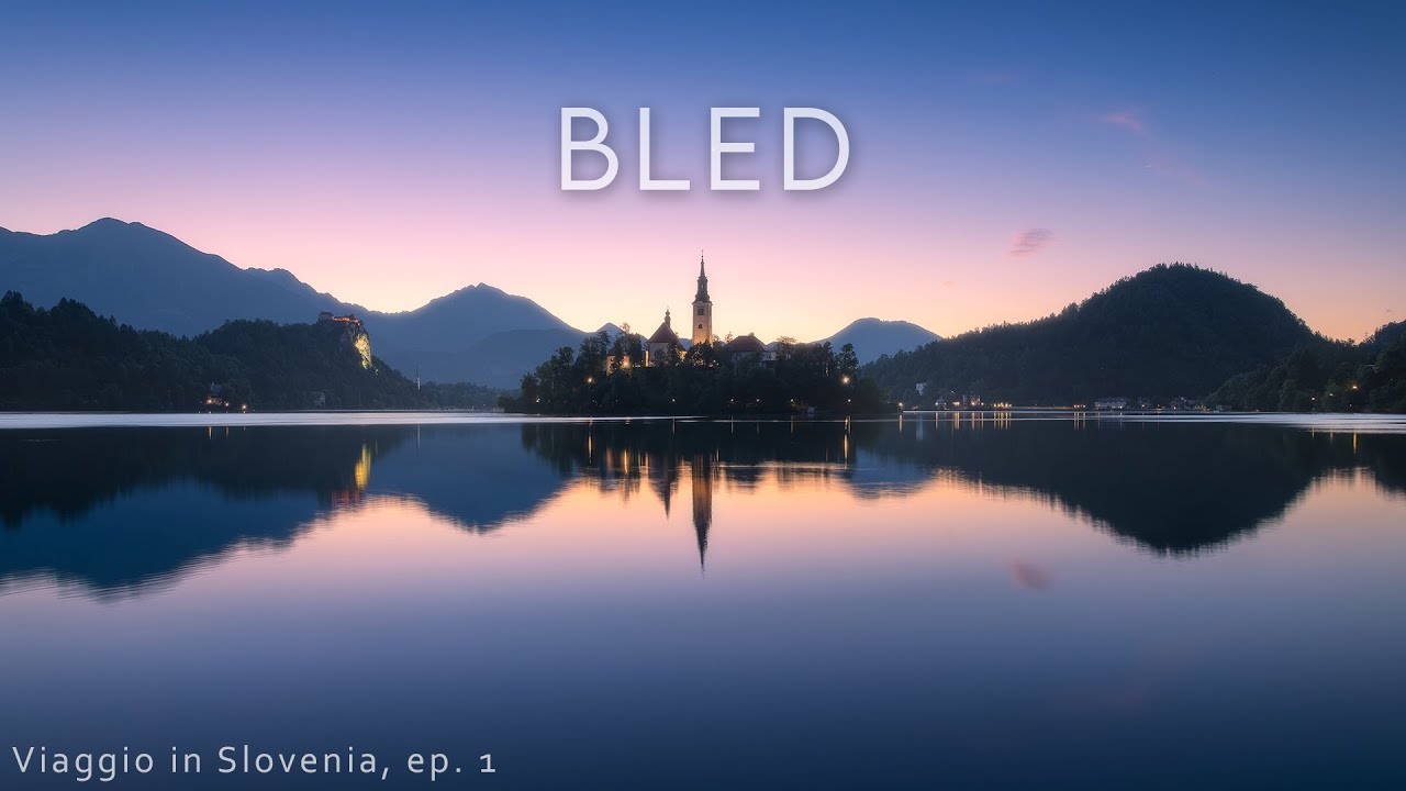 La magia del LAGO DI BLED durante 2 albe in cerca della foto perfetta  - Vlog fotografia paesaggio