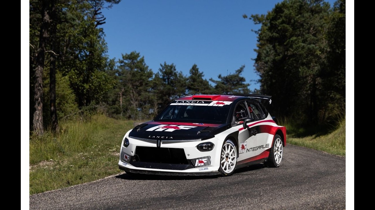 Test Lancia Ypsilon HF Integrale Rally2 at Trento-Bondone - Assetto Corsa