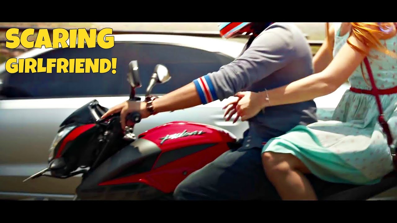 New Pulsar NS 200 Fi - SCARING GIRLFRIEND [Funny Ad]