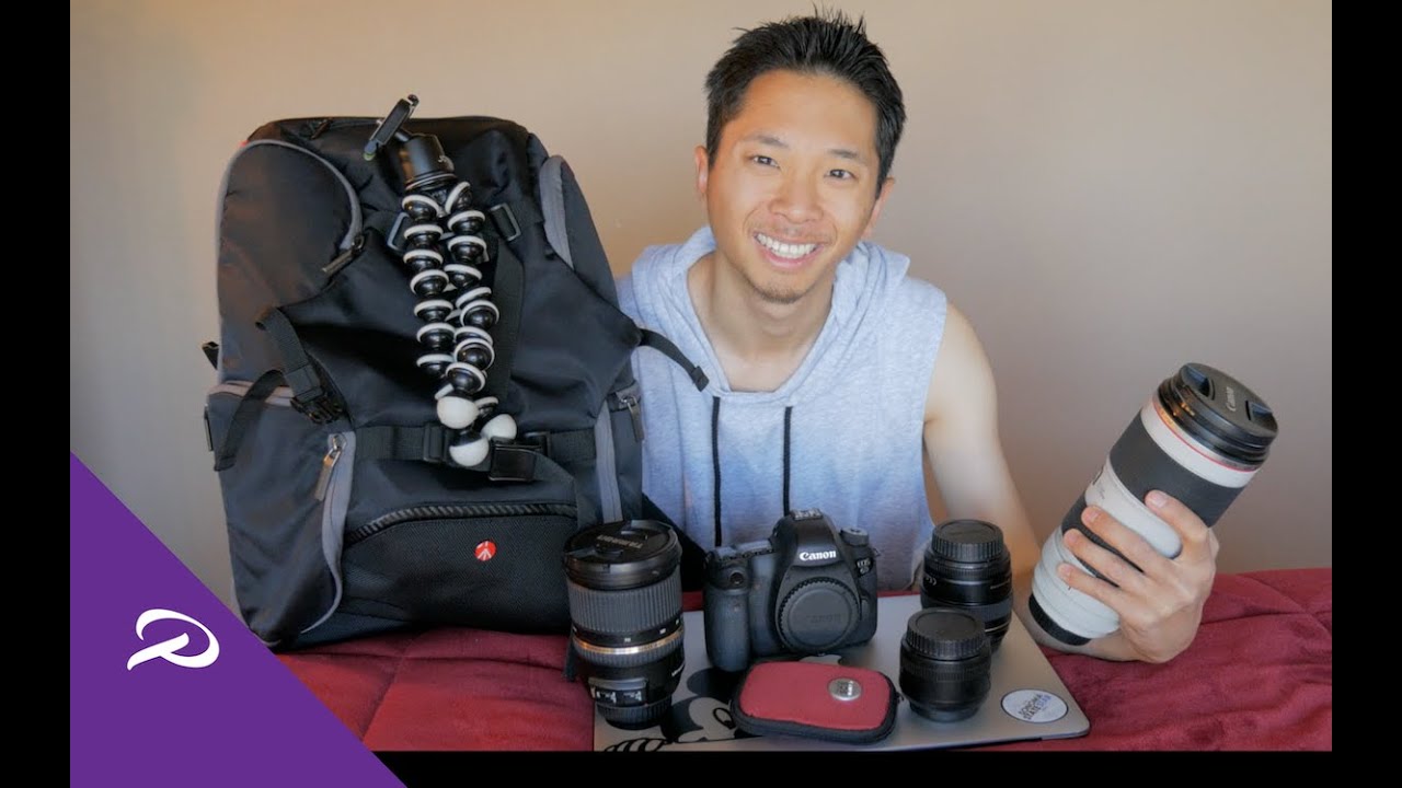 What's in my Camera Bag? | Manfrotto Advance Travel Backpack
