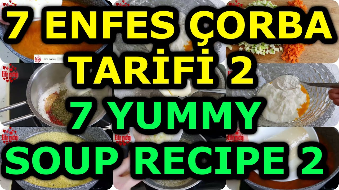 7 РЕЦЕПТОВ ВКУСНЫХ СУПОВ В ОДНОМ ВИДЕО 2