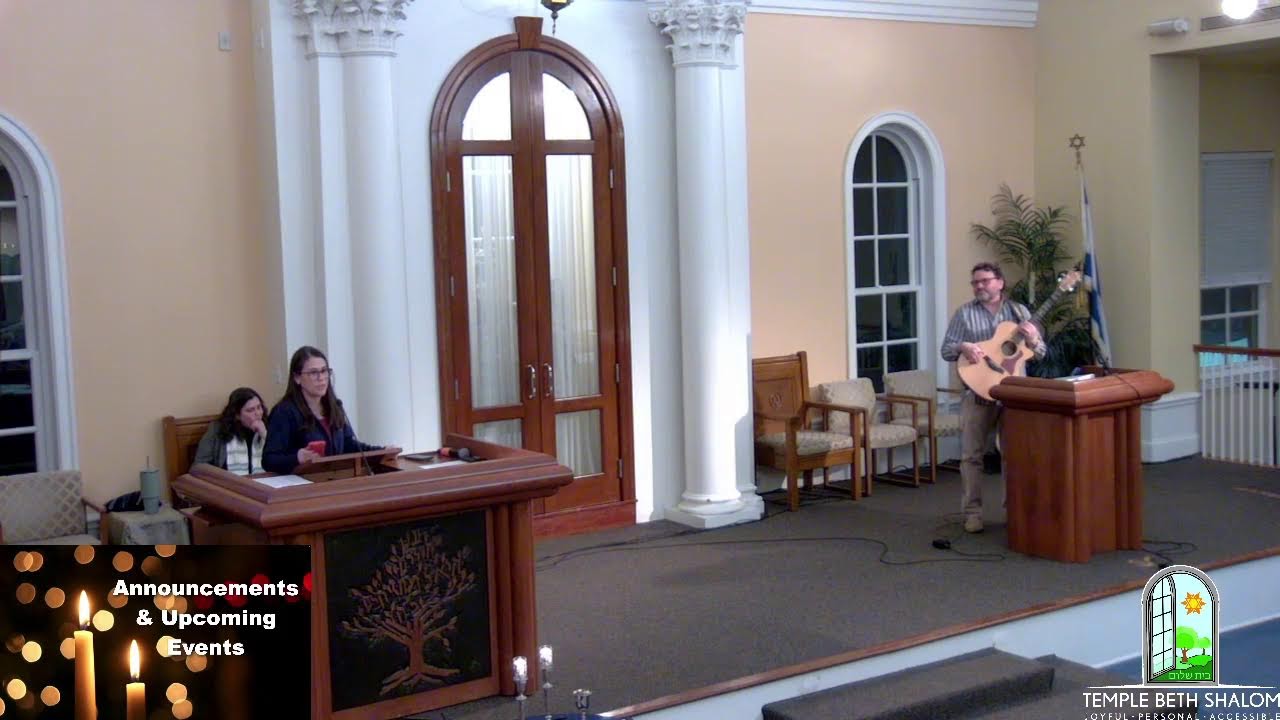 Erev Shabbat Services!