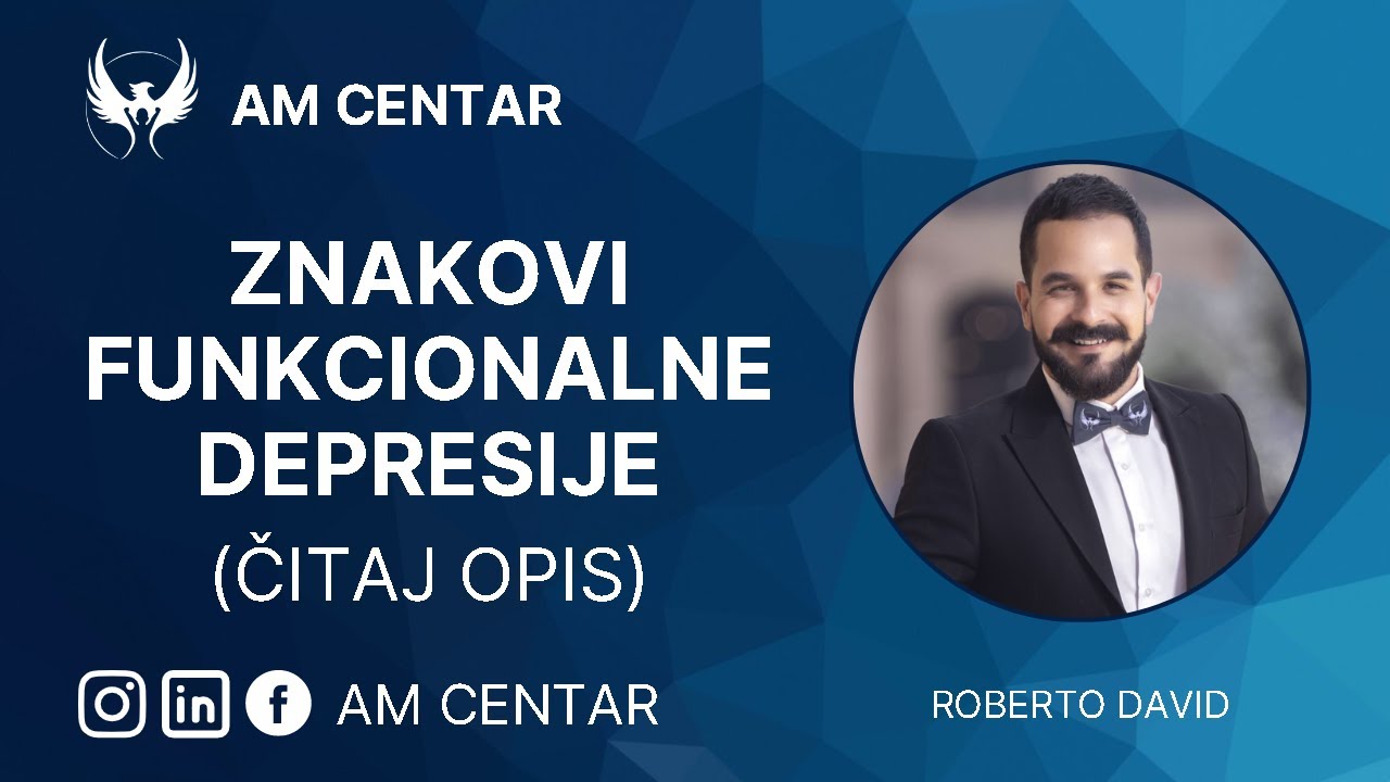 Znakovi funkcionalne depresije (ČITAJ OPIS)