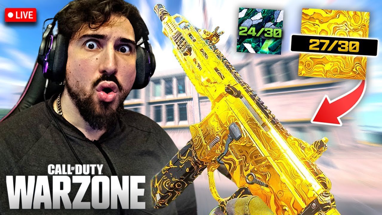 🔴 CAMO GRIND💀ORO DAMASCO 27/30 | Vetro Stellare 24/30 | Road to APOCALISSE | LIVE WARZONE