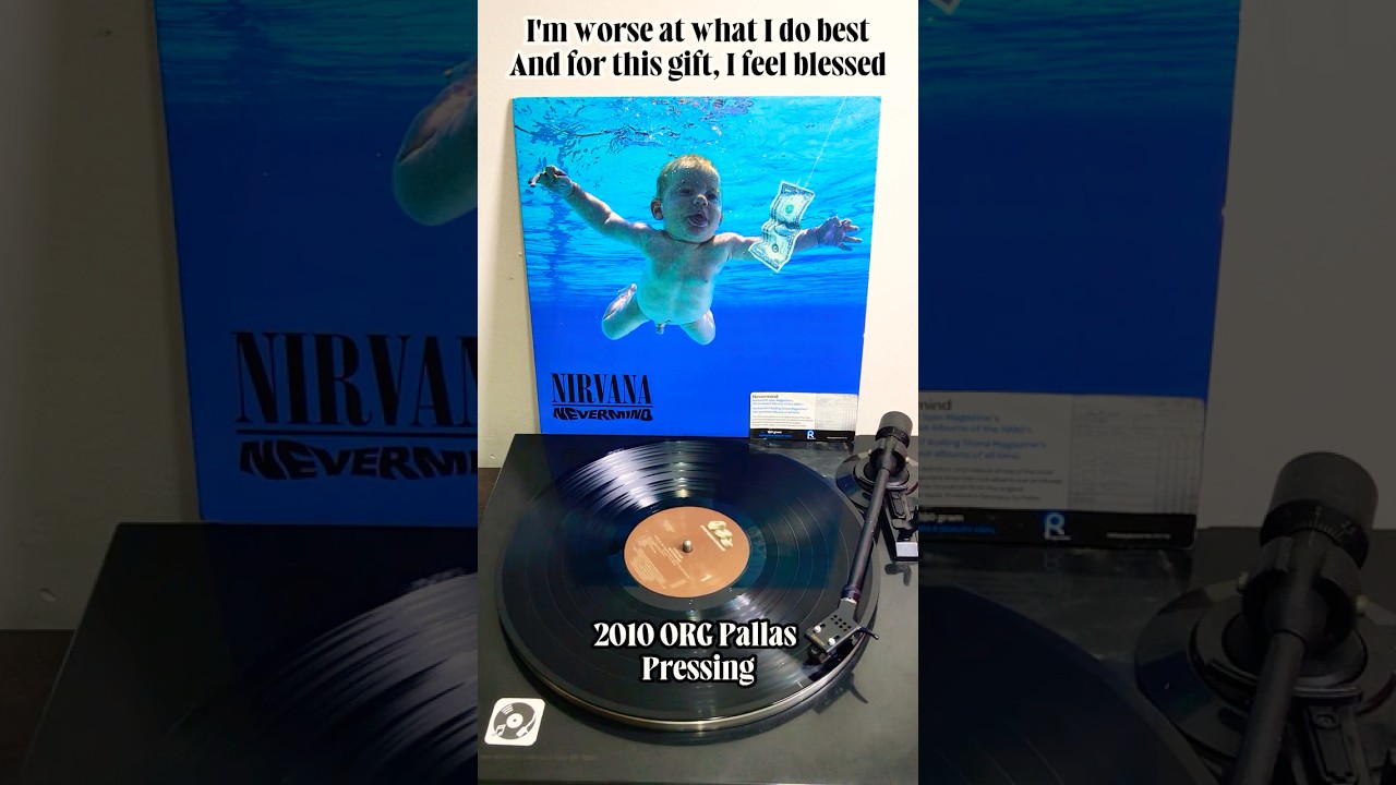 (BLACK) Nirvana - Smells Like Teen Spirit (1991; 2010 ORG Pallas Audiophile Reissue) | Vinyl Preview