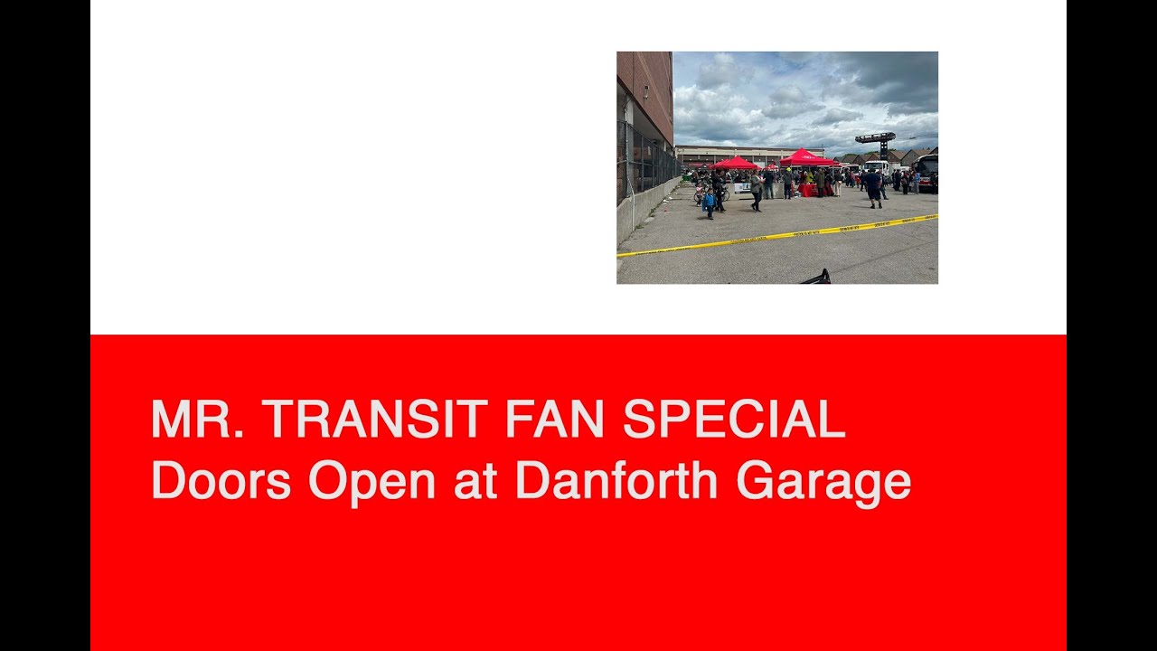 TTC Danforth Garage Tour (Doors Open Toronto 2025)
