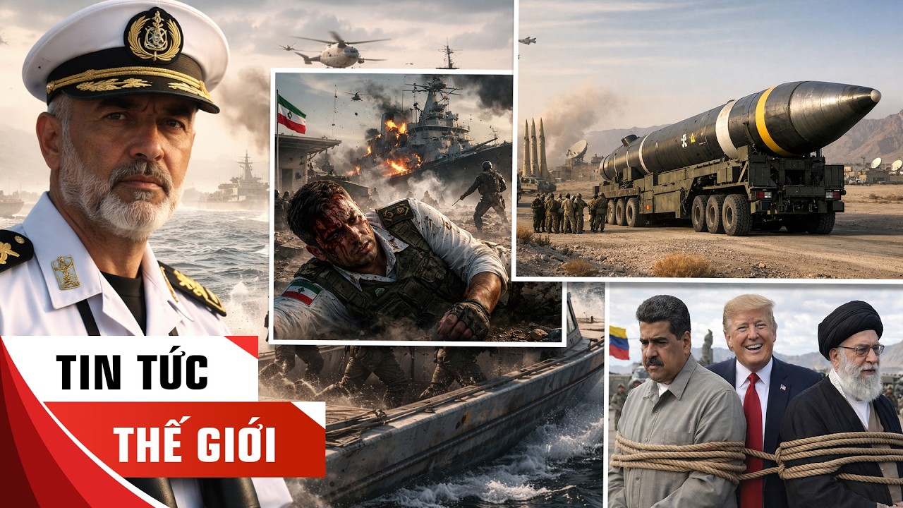 THỜI SỰ QUỐC TẾ 4/3: IRAN TỔNG ĐỘNG VIÊN 5 TRIỆU QUÂN NHẰM ĐÁNH VỚI MỸ