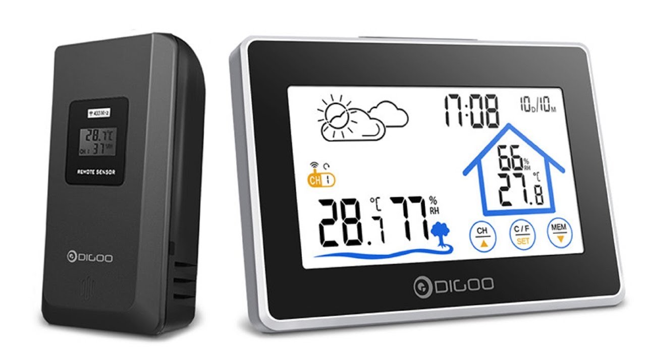 Метеостанция DIGOO DG-TH8380 из Китая. Обзор.