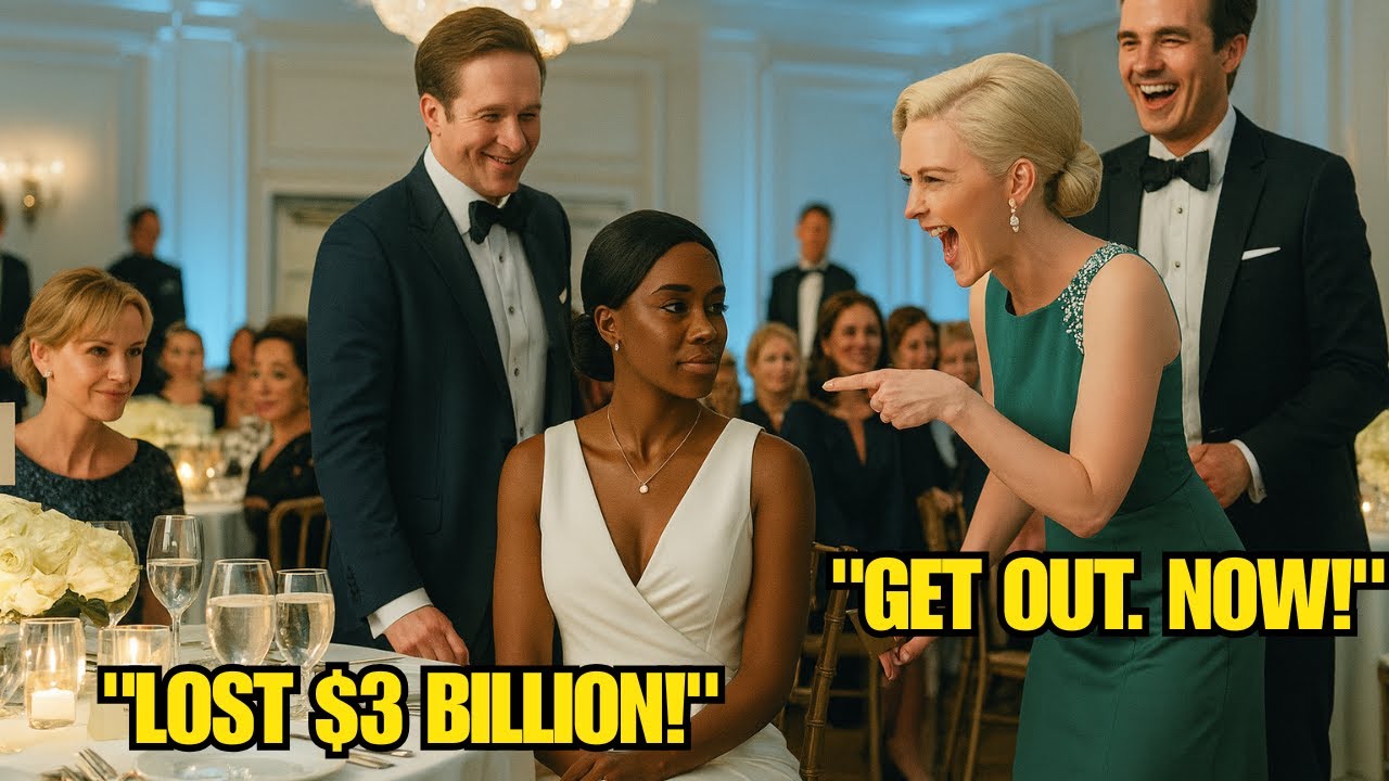 Black CEO Insulted by Billionaire Heiress at Charity Gala — Then She Took Back $3B Overnight