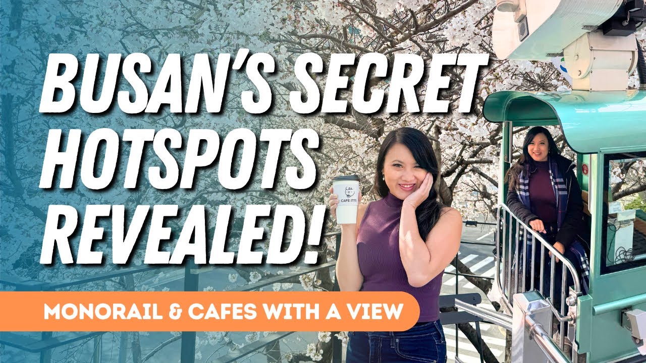 Busan&rsquo;s TOP Photo Spots REVEALED! 🌸 Cherry Blossom Edition