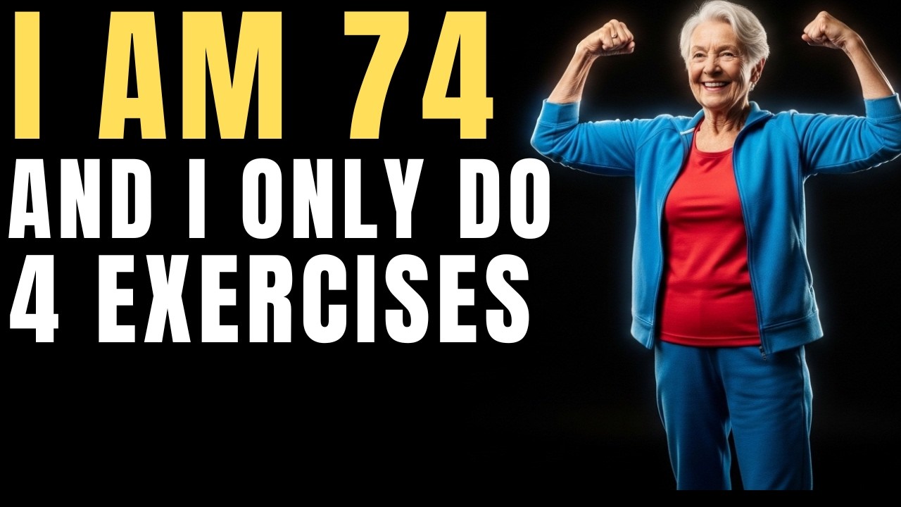 Over 60? Just 4 Exercises to Stay Strong & Healthy | senior health tips