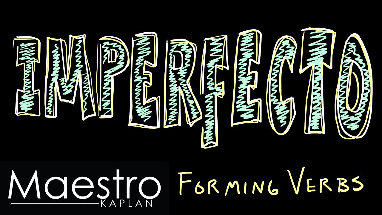 Как образовывать глаголы в форме ИМПЕРФЕКТА в испанском языке (el imperfecto)