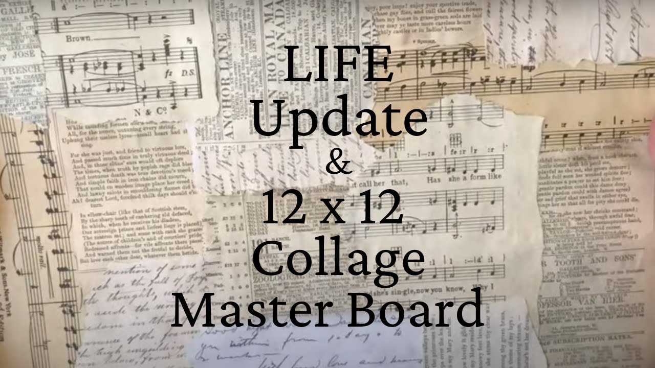 LIFE Update  &  Neutral 12 x 12 Collage