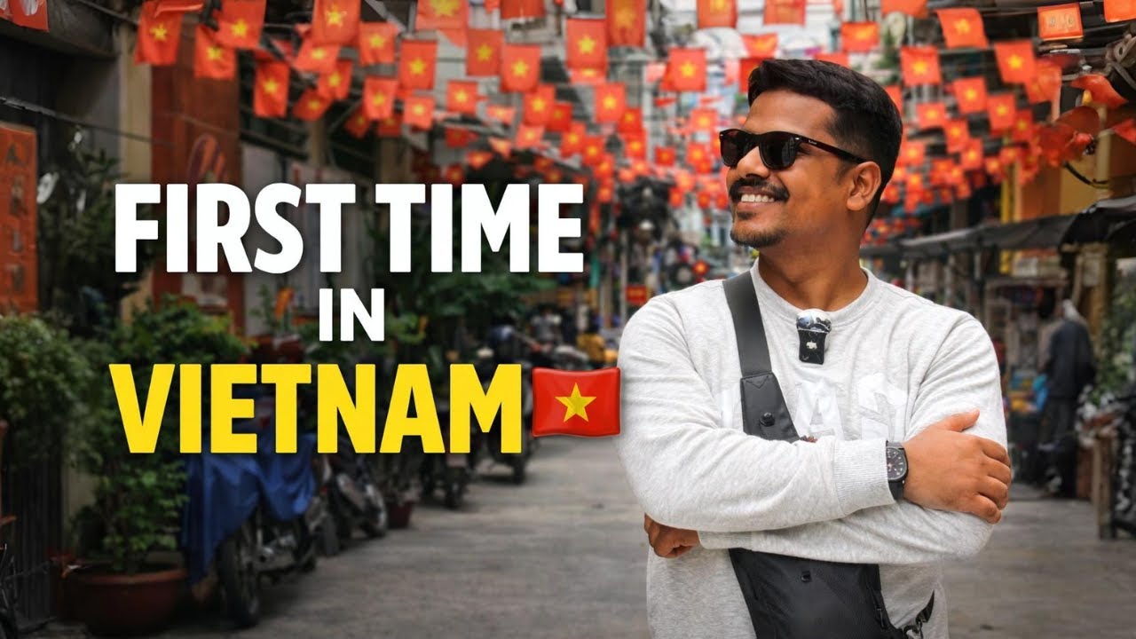 Bangalore se Vietnam 🇻🇳 | First Time Ho Chi Minh City & Ben Thanh Market 😍 | Travel Vlog | Part 1