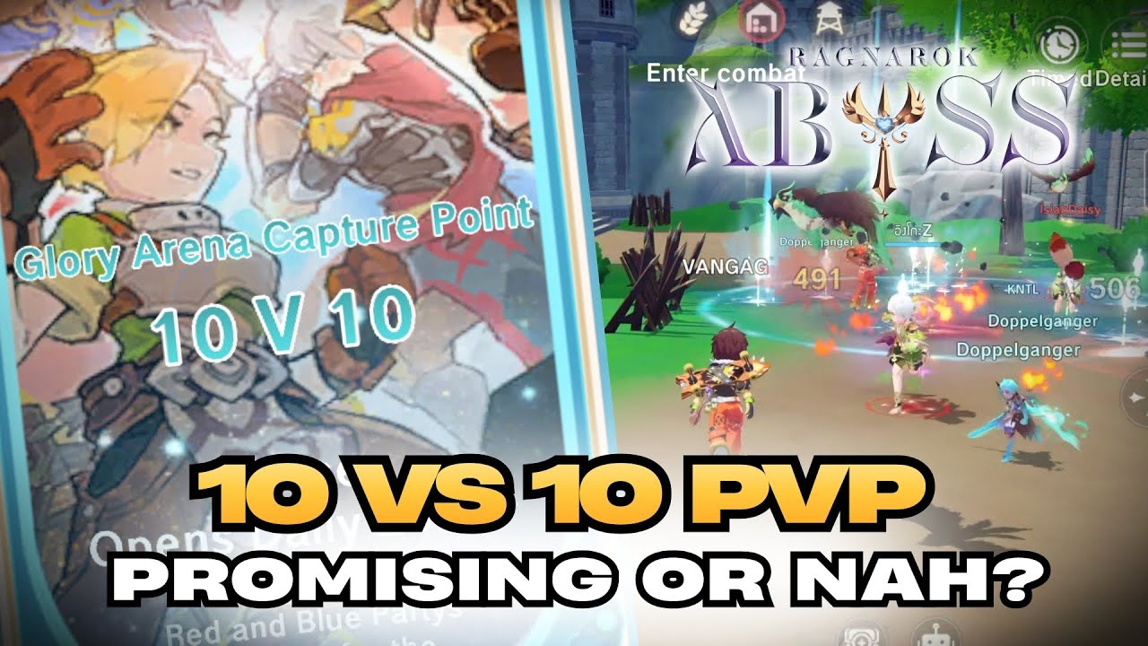 Ragnarok Abyss 10v10 PVP Gameplay (CBT): Is This Mode Good?