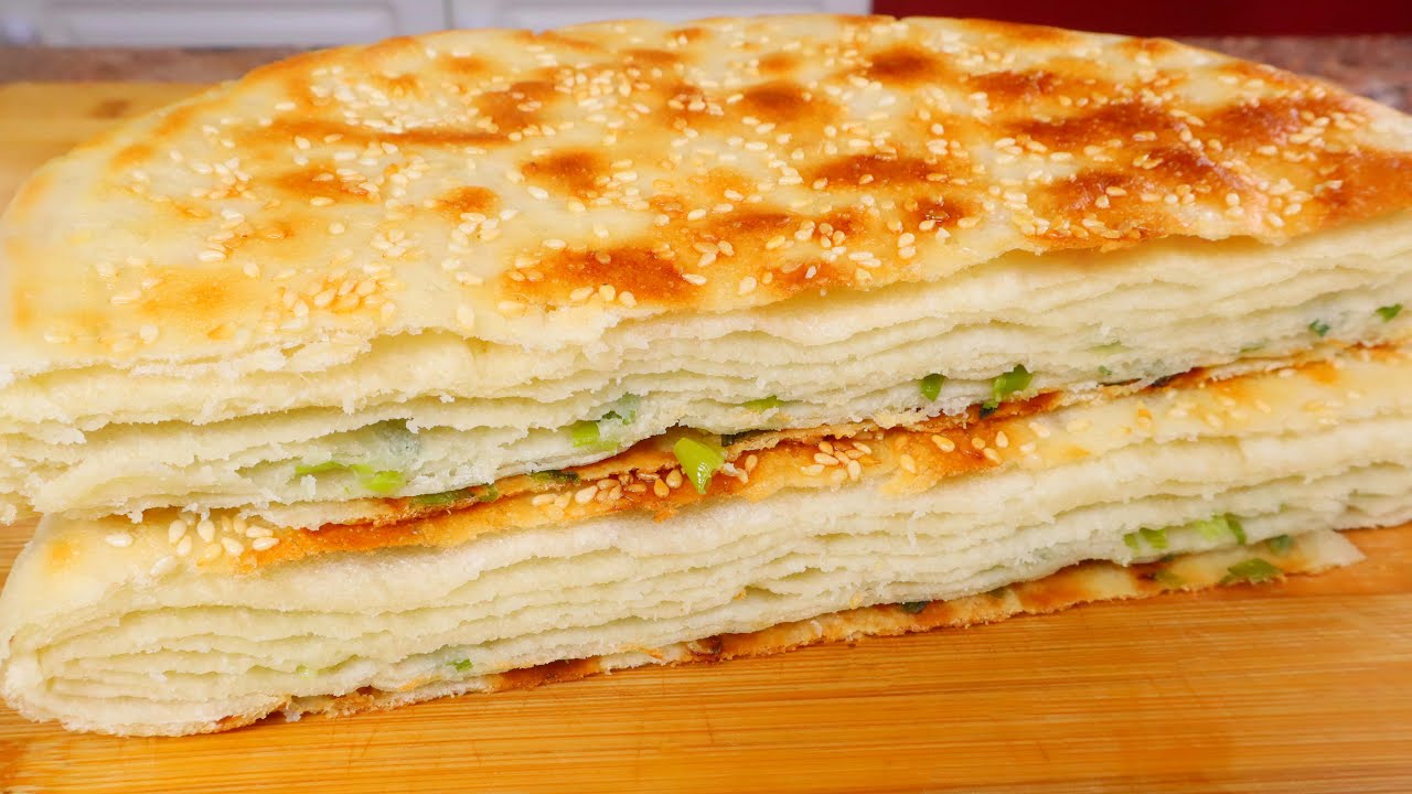 One cup of flour and water, can make delicious Flatbread, So Crispy Yummy & Easy ▏Gabaomom Cuisine