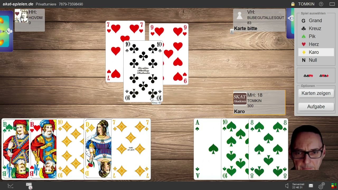 Cent-Skat skat-spielen.de mit Bubegutallesgut & Hovdm #779