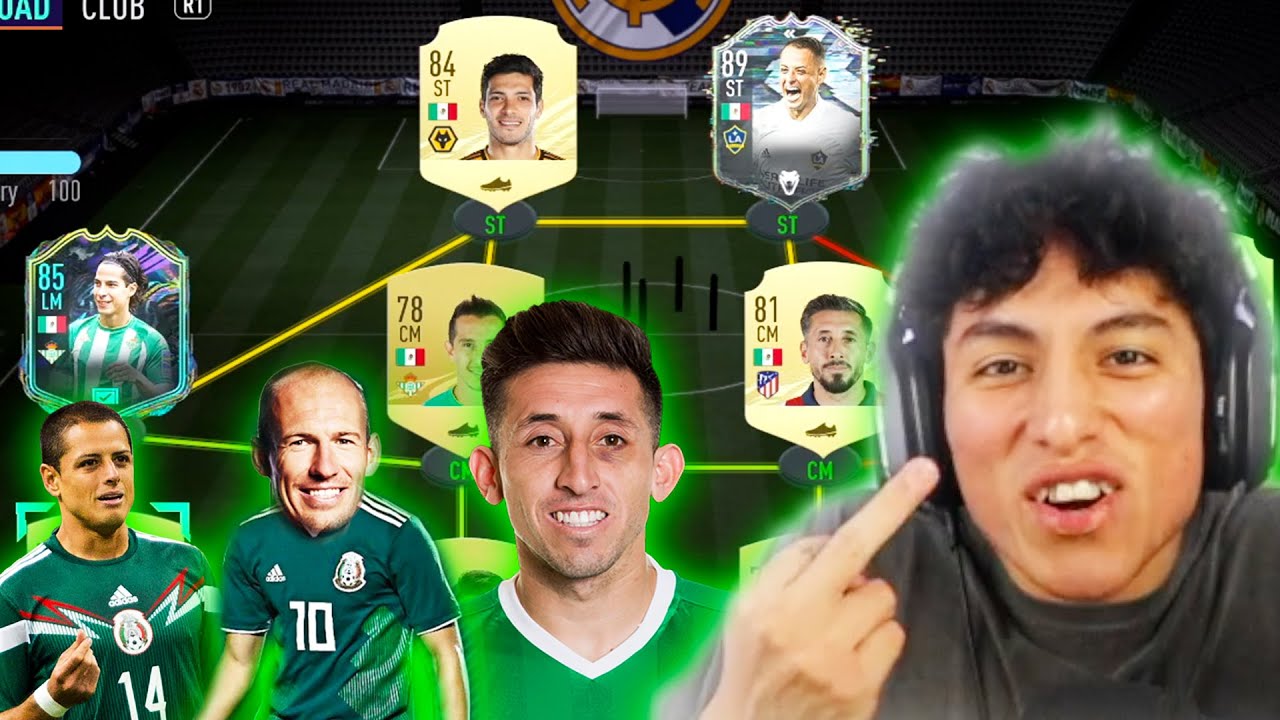 ФУТЧАМПС С ПОЛНЫМ МЕКСИКАНСКИМ СОСТАВОМ! (FIFA 21)