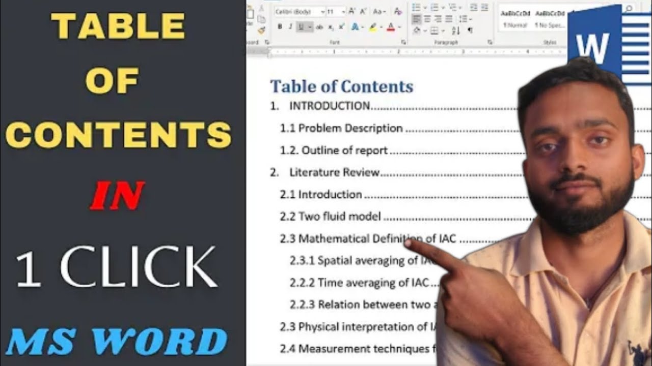 How to make to table of contents in ms word 🖥️ #short #msword #trending #shortcutkeys #computer 