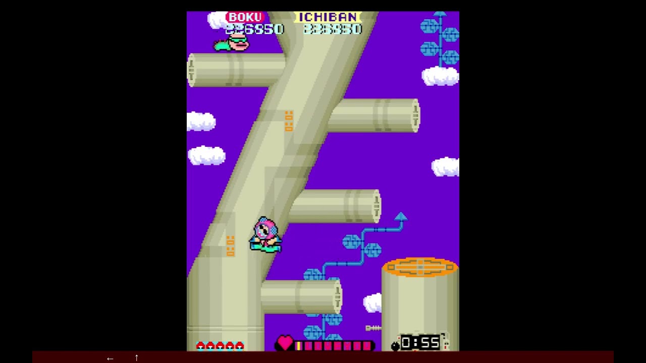 Noboranka (Zippy Bugs) (Arcade 1986) - 503.450 Pts