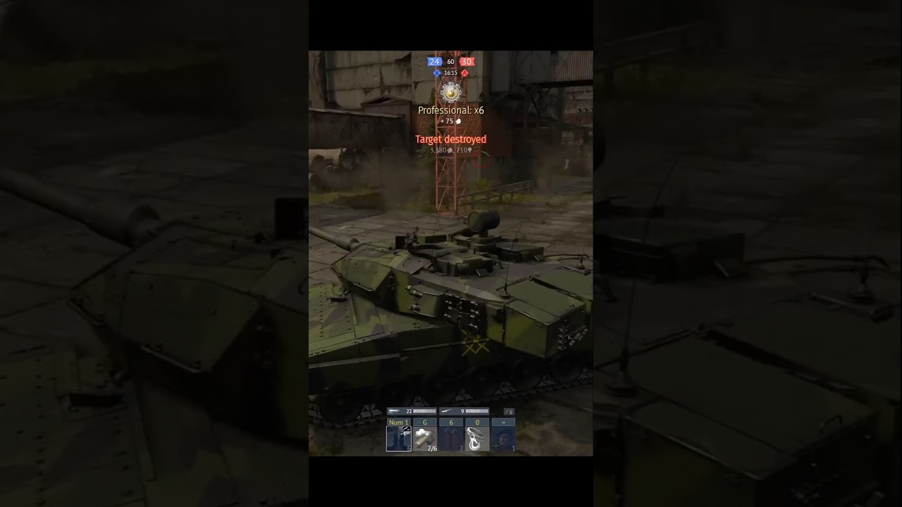 Daily Nuke #18 STRV 122  #nuke #warthunder #warthundermoments #warthundertanks #dailynuke