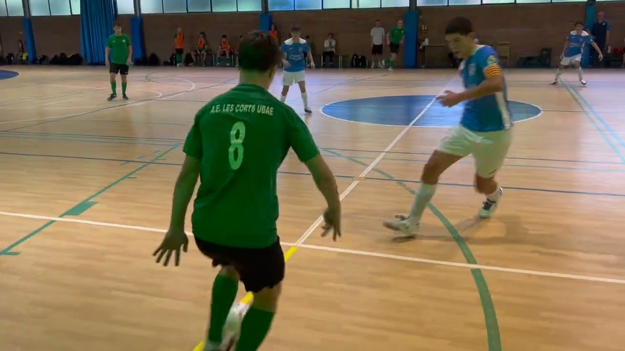 Juvenil 2023-24 - LES CORTS UBAE  A E B - ALCOLETGE CLUB FUTBOL SALA A
