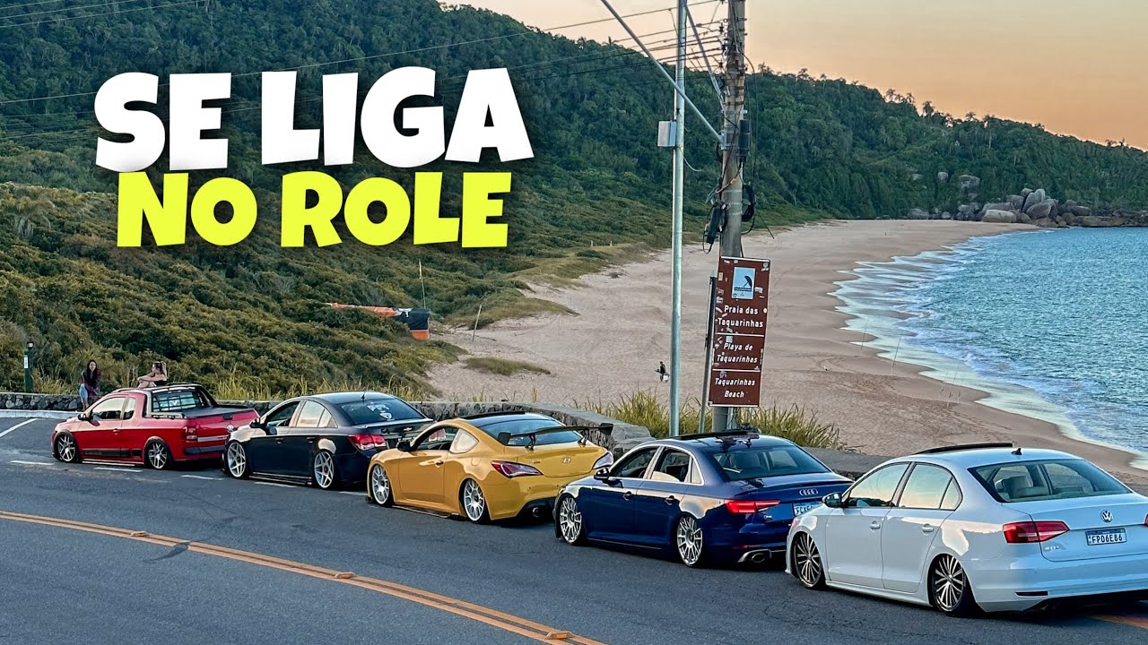 ROLE POR BALNEÁRIO CAMBORIÚ, TIVE QUE TIRAR O INSULFILM DO CARRO