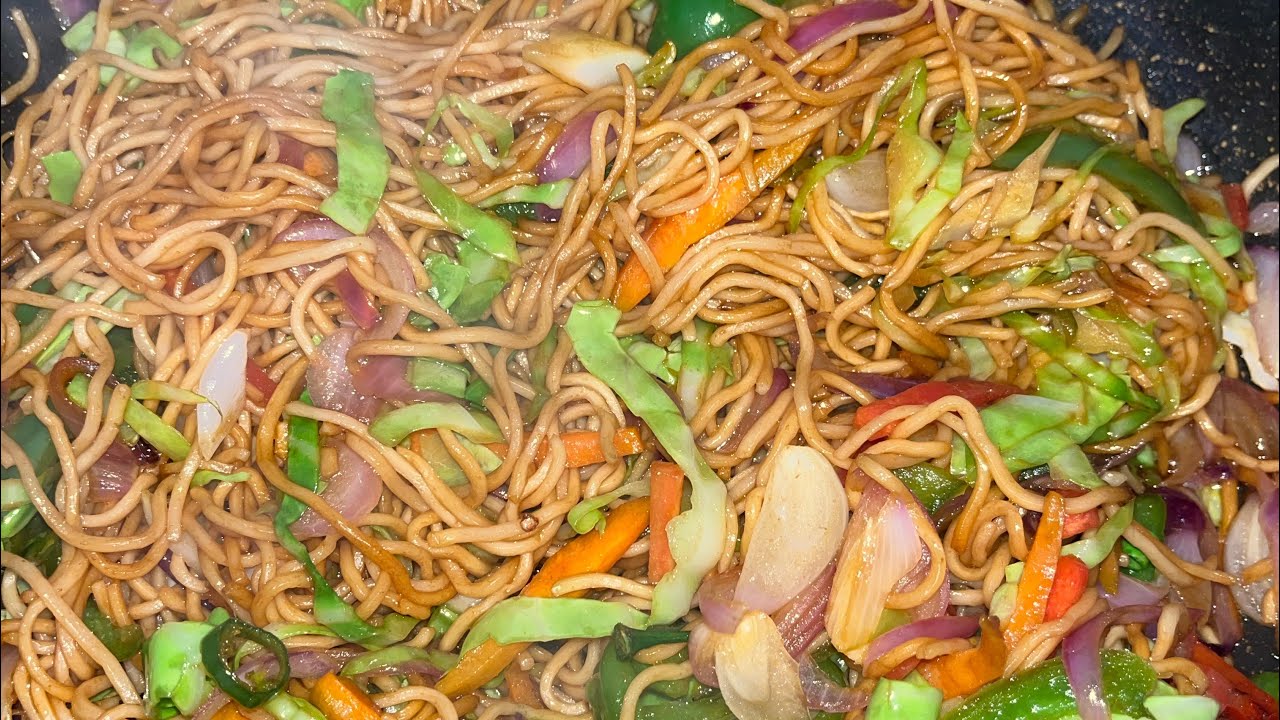 Veg chowmein recipe | nepali style chowmein 