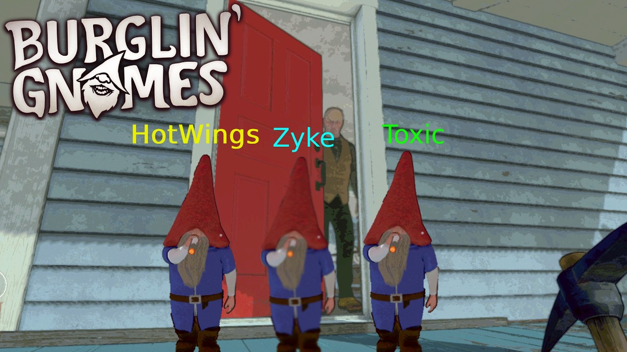 Burglin' Gnomes - Stealing Stuff at an Elder House (Funny Moments)