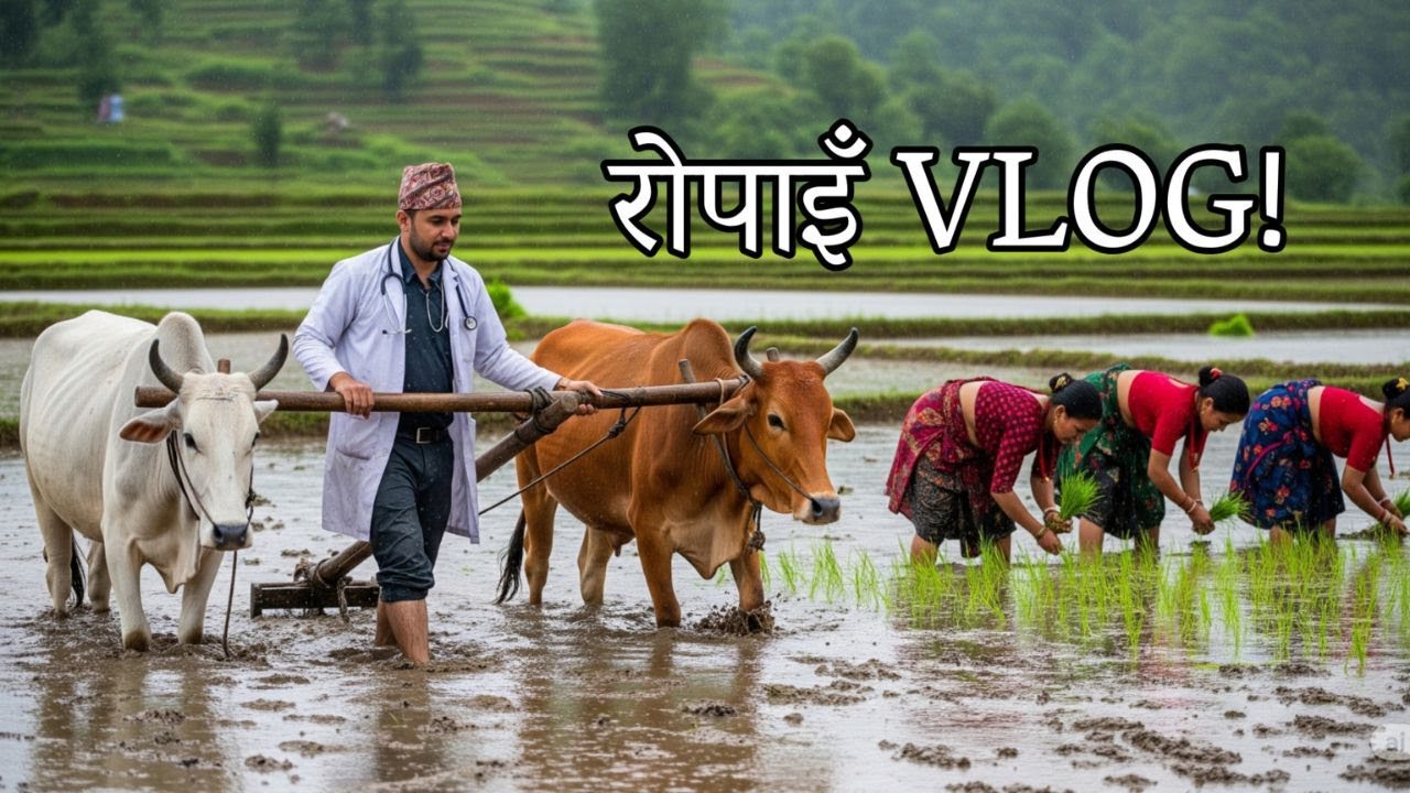 Long lost Madan Neupane back with रोपाई Vlog..|| Madan Neupane|| Don't miss the End||