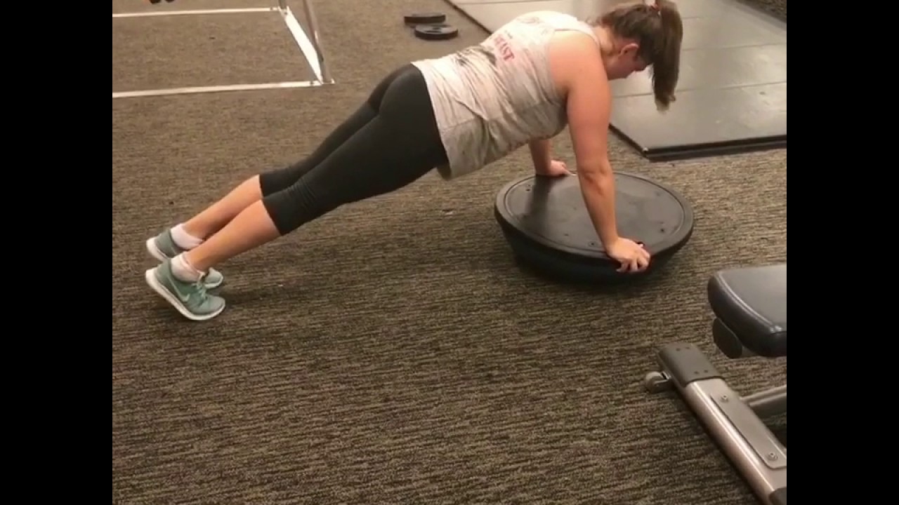Push up on Busu ball
