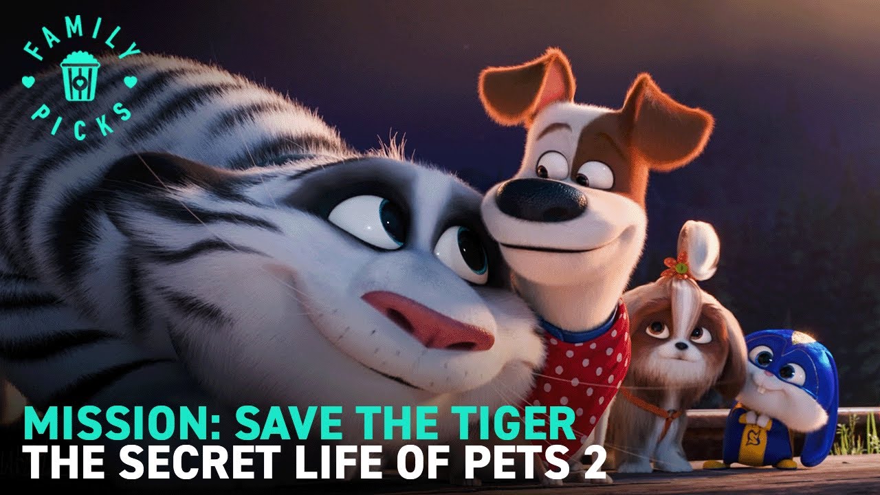 Epic Mission to Save the White Tiger | Secret Life of Pets 2