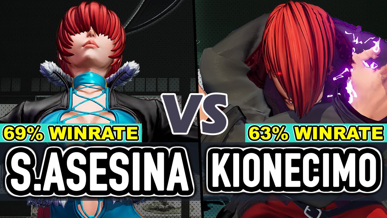 KOF XV ▰ SHERMIE ASESINA (Shermie/Athena/Leona) vs KIONECIMO (Iori/Duo Lon/Kyo)