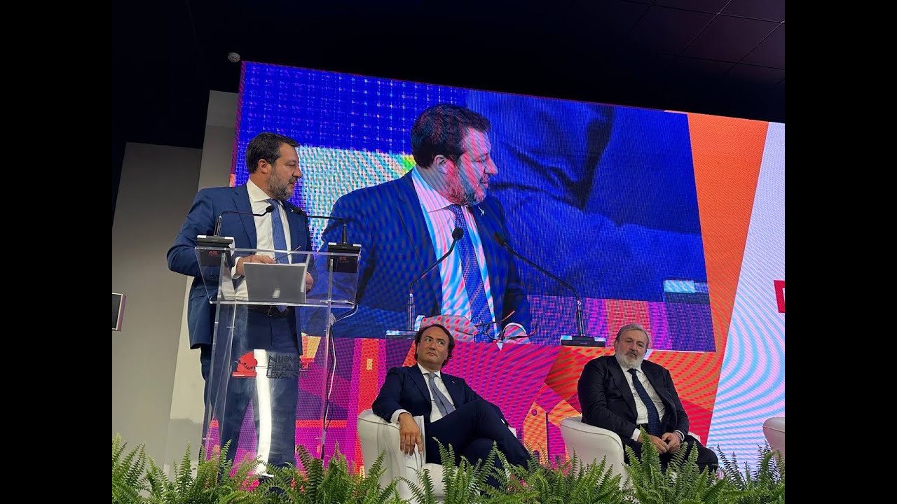 MATTEO SALVINI INAUGURA L'86ESIMA CAMPIONARIA GENERALE INTERNAZIONALE, FIERA DEL LEVANTE (9.09.2023)