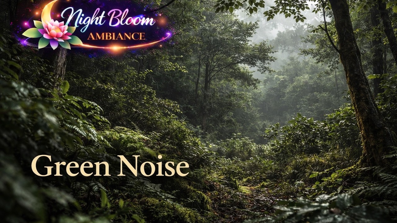 No Ads-Black Screen – Green Noise for Deep Sleep, Focus & Relaxation