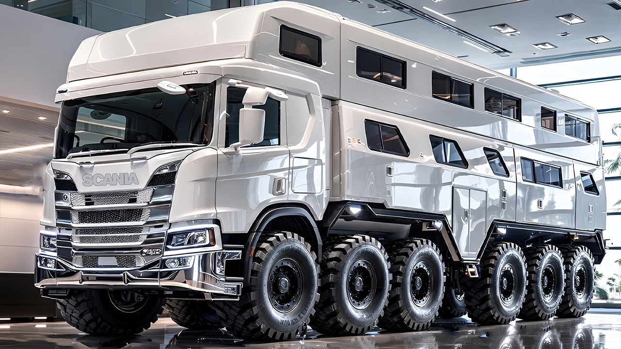 2026 Scania TITAN 12&times;12 Double Decker &mdash; The $6M Rolling Palace on 12 Wheels!