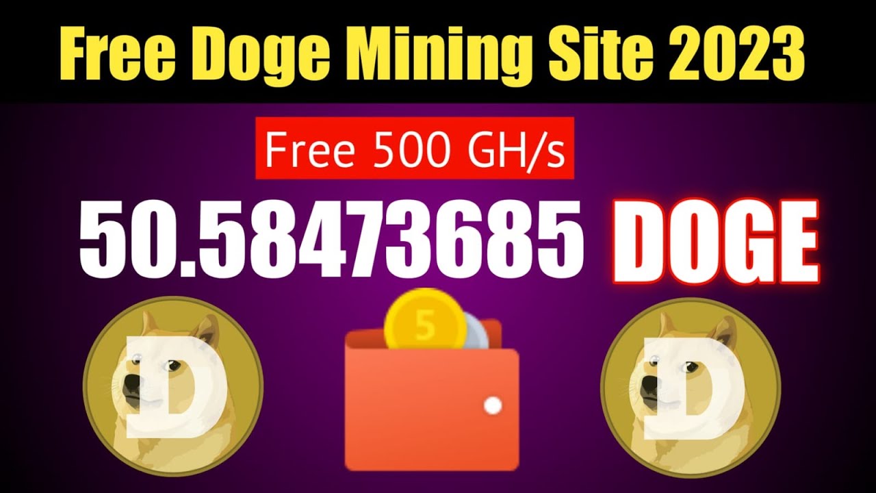Dogetex | New Free DOGE Mining Site 2023 | Free 500 GH/s | Free Dogecoin Mining | Zoo Crypto