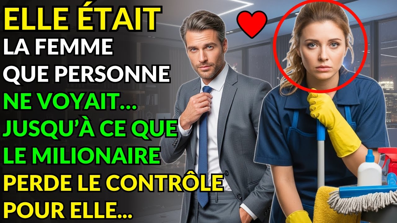 ELLE ÉTAIT LA FEMME QUE PERSONNE NE VOYAIT… JUSQU’À CE QUE LE MILIONAIRE PERDE LE CONTRÔLE POUR ELLE