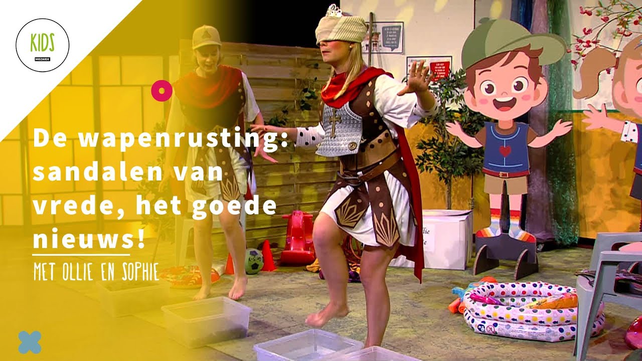 🩴De wapenrusting: sandalen van vrede, het goede nieuws! | Ollie en Sophie